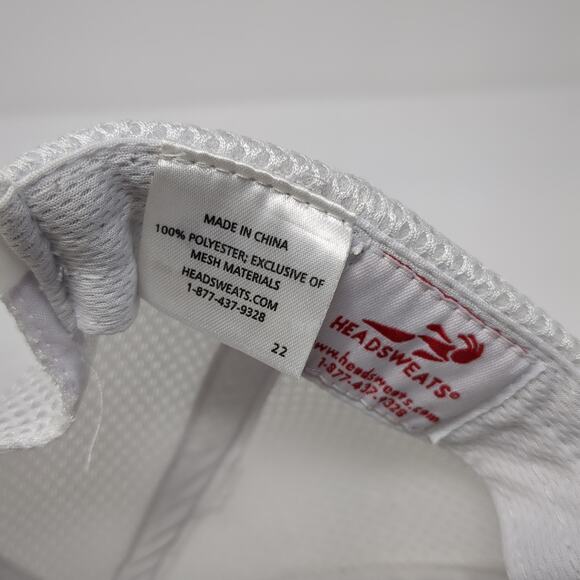 Headsweats Snapback Trucker Cap Blue One Size Adjustable Mesh Back Polyester - Picture 9 of 9